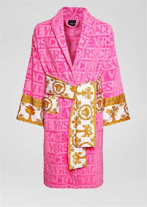 pink versace dressing gown|versace bathrobe kenya.